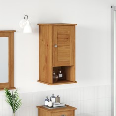 vidaXL Dulap Bathroom Montat pe Perete maro miere 37 x 34 x 71.5 cm