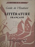 E. Bouvier - Guide de l&#039;Etudiant en litterature francaise (Editia: 1964)
