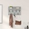 vidaXL Răcător de paltoane montat pe perete sonoma gri 60 x 40 x 12 cm 874432