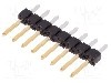 Conector 8 pini, seria BERGSTIK, pas pini 2.54mm, Amphenol Communications Solutions - 77311-818-08LF
