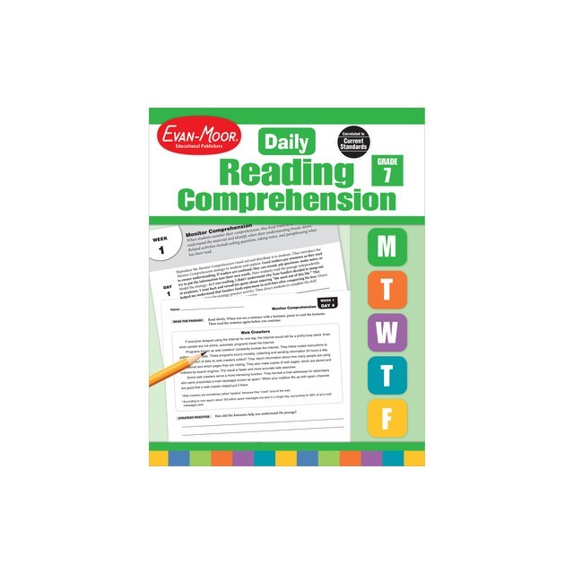 Daily Reading Comprehension, Grade 7