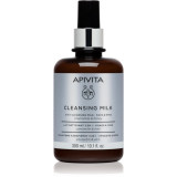 Apivita Cleansing Milk Face &amp; Eyes Lapte demachiant 3 &icirc;n 1 pentru față și ochi 300 ml