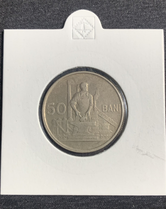 Moneda 50 bani 1955 RPR