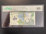 Romania 1 leu 2014 pick 117i grad 68 pmg