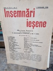 Revista Insemnari Iesene nr.2/1938 foto