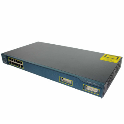 Switch Second Hand CISCO WS-C2950G-12-EI, 12 x Porturi 10/100, 2 x Porturi Gigabit GBIC NewTechnology Media foto