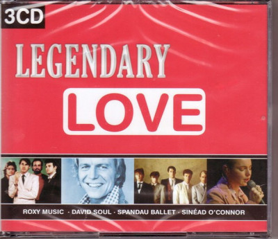 3 CD Legendary Love, originale, holograma foto