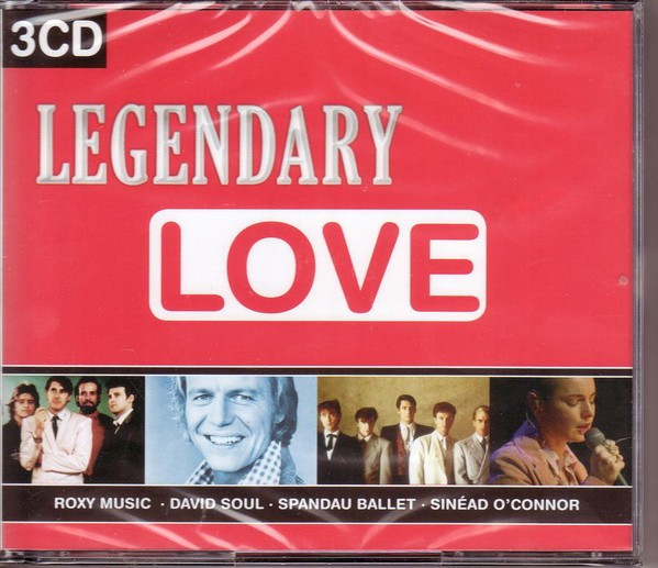 3 CD Legendary Love, originale, holograma