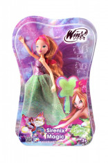 Papusa Winx Sirenix Magic - Flora foto