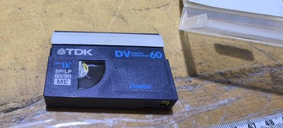 Caseta Video MiniDV 60 TDK foto