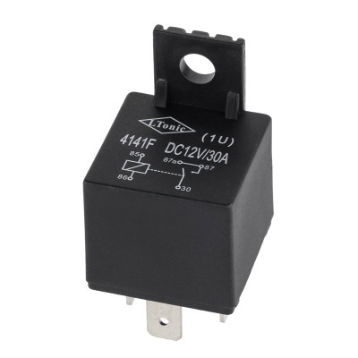 Releu 12Vdc auto 30A 4141 foto
