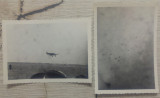 Lot doua fotografii cu avioane, perioada WWII
