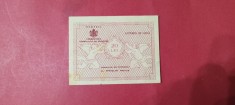 Bancnota/Bon/Tichet 20 Lei Ajutorul de Iarna Consiliul de patronaj Social foto