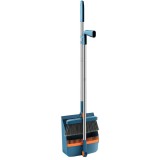 Set matura si faras cu coada flippy, cu dinti de pieptene pentru curatare matura, rotativ, pliabil, detasabil, otel inoxidabil si polipropilena, albas