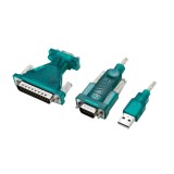 Convertor USB-RS232 USB A-DSC9+DSC25 t-t 1m Logilink