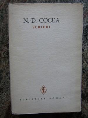 N. D. COCEA - SCRIERI VOL 2, 1970 foto