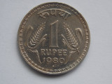 1 RUPEE 1980 INDIA-XF, Asia