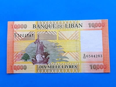 10000 Livres Liban-- foto