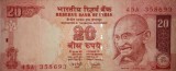 CY - 20 rupees rupii 2006 India / circulata