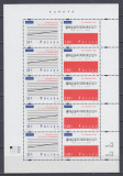 POLONIA 1998 EUROPA CEPT COALA MICA 5 SERII MNH, Nestampilat
