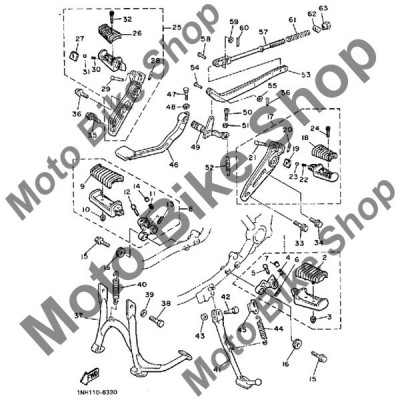 MBS Bila rulment 1986 Yamaha MAXIM X (XJ700XS) #23, Cod Produs: 935010401100YA foto