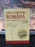 Mitu și Șerban, Limba și literatura rom&acirc;nă, teste rezolvate cl. V-VIII 2005, 108