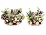 Cumpara ieftin Set 2 candele Craciun 15x8.5 cm, 12x7 cm