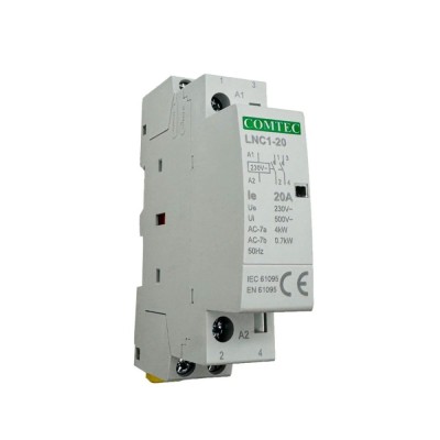 Contactor modular Comtec LNC1-20, 20A, 230V foto