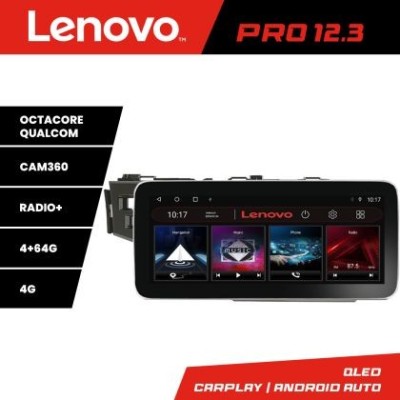 Navigatie Honda Fit 2014-2019 Lenovo PRO 4+64 12.3 inch qled android 4G DSP gps internet Kit-fit-14 CarStore Technology foto