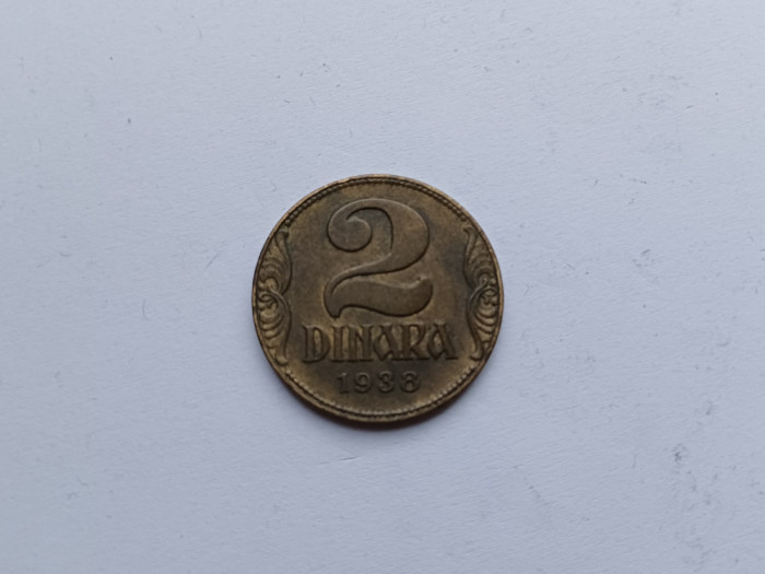 IUGOSLAVIA - 2 Dinara 1938