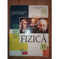 Fizica. Manual pentru clasa a 11-a - Constantin Mantea, Mihaela Garabet