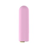 Vibrator bullet TOYZ4LOVERS Power Pocket Pink Dreams, pentru stimularea clitorisului, 10 funcții de vibrație, 6 cm, roz