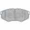 DELPHI LP2227 set placute frana,frana disc