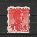 4 Lei Carol II Uzuale LP112f Romania 1935 EROARE