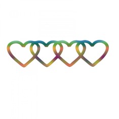 Sticker Audi Hearts