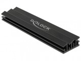 Cooler (ventilator) 100 mm din aluminiu pentru SSD M.2, Delock 18284