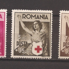 RO 1941, LP.145 Crucea Rosie, MNH