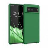 Husa pentru Google Pixel 6, Silicon, Verde, 55480.227, kwmobile, Carcasa