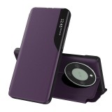 Husa Honor Magic8 Lite Eco Leather View flip tip carte, mov