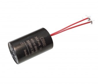 Condensator pornire motor 35uF 450VAC, fire foto