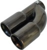 Ornament toba negru, intrare 6 cm, dimensiuni 23.5x16x7.5 cm Cod: SQ01, Universal, Oem