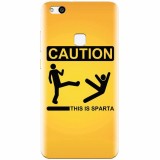 Husa silicon pentru Huawei P10 Lite, This Is Sparta Funny Illustration