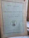 Cresterile Colectiunilor in anul 1906