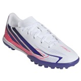 Ghete fotbal Adidas F50 Hyperfast alb, 38, 38.5