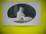 HOPCT RO 395 Z COPIL BEBELUS -FOTOGRAFIE VECHE-TIP CP