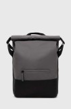 Rains rucsac Trail Rolltop Backpack W3 culoarea gri, mare, modelator, 14320.13