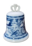 CLOPOTEL DECORATIV VINTAGE DIN PORȚELAN FIN BERLIN DESIGN 1976