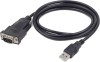 CABLU USB GEMBIRD adaptor, USB 2.0 (T) la Serial DB9M (9-pin)(RS232)(T), 1.5m, negru, &quot;UAS-DB9M-02&quot; (timbru verde 0.08 lei)