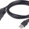 CABLU USB GEMBIRD adaptor, USB 2.0 (T) la Serial DB9M (9-pin)(RS232)(T), 1.5m, negru, &quot;UAS-DB9M-02&quot; (timbru verde 0.08 lei)