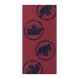Bandana Multifunctionala Mammut Neck Gaiter Blood Red-Marine, Microfibra Poliester, Usoara, Respirabila, Uscare Rapida, Marime Universala